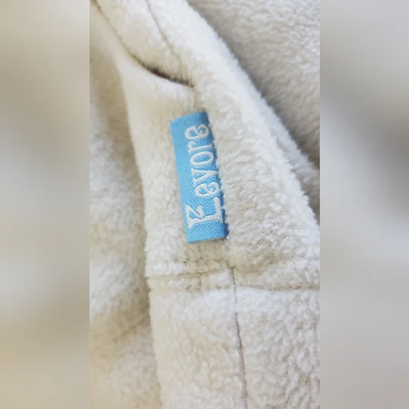 Disney Eeyore Hoodie Women's Large White Pullover Fleece Sweatshirt Cozy - Picture 8 of 13